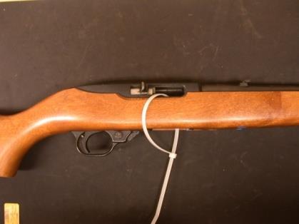 Firearm Evidence Packaging 1, Rifle with zip tie for safety