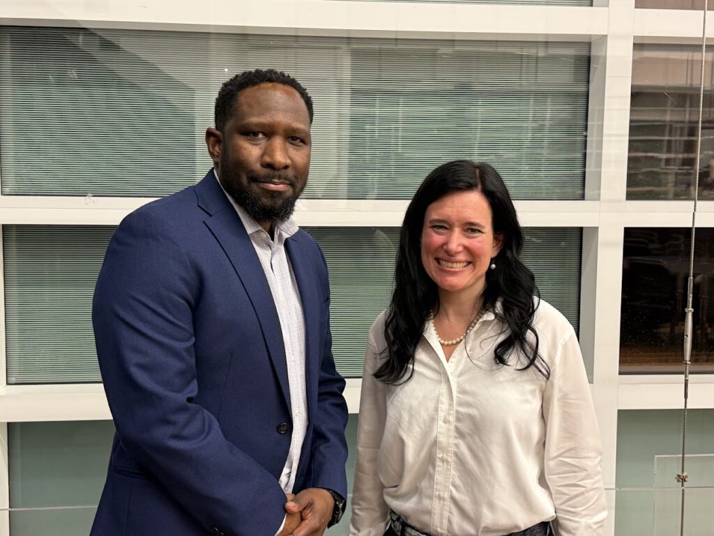 Man and Woman posing.