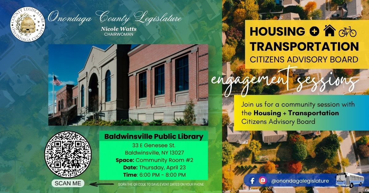 Flyer of library and public workshop