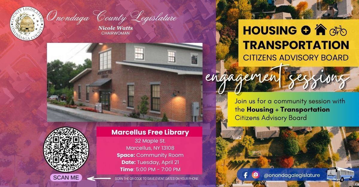 Flyer of library and public workshop